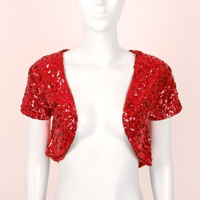 Bolero rouge mariage cheap