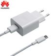 Chargeurs,Chargeur d'origine Huawei 5V-2A Charge rapide 9V-2A pour Huawei P8 P9 Plus Lite Honor 8 9 Mate10 - Type 9V2A Add Type-C-2