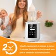 Chauffe-Biberon 6 en 1,Sterilisateur Biberon,chauffe aliments pour bébé,Stérilisateur multifonctionnel,sans BPA-2