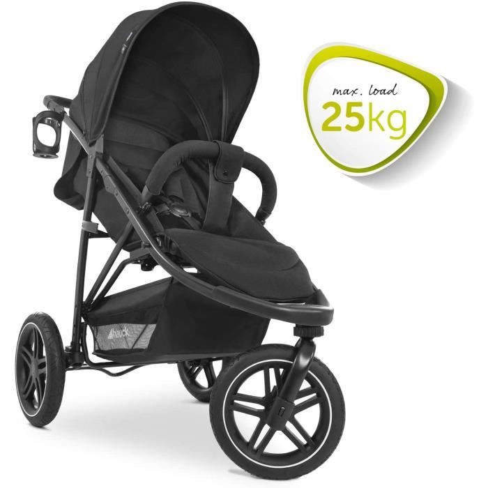 Poussette 3 sales roues cdiscount