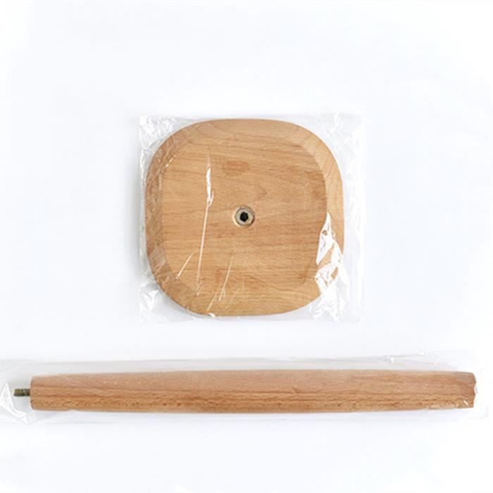 Porte-Rouleau De Cuisine Vertical En Bambou - Support Essuie-Tout Stable Et Pratique