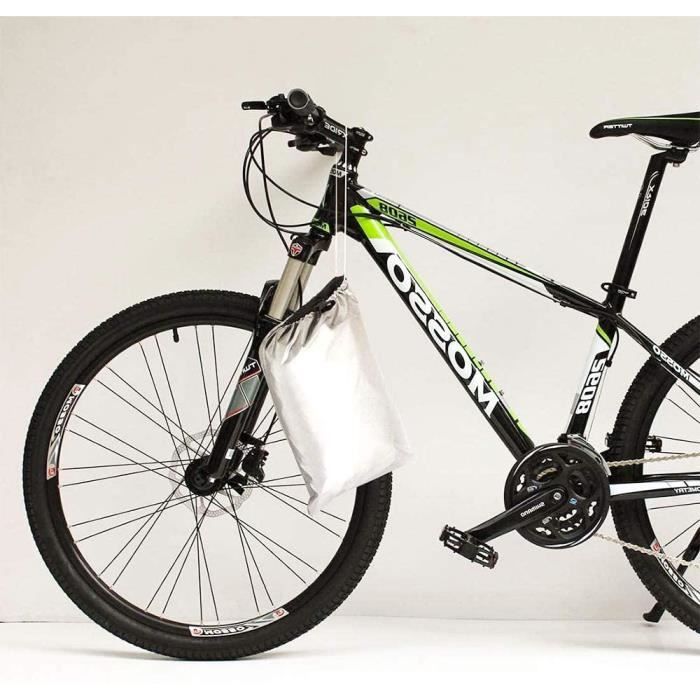 Housse de protection pour vélo étanche 190T, bâche pour 2 vélos, bâche  imperméable 200 x 110 x 85 cm, housse de protection pour vé