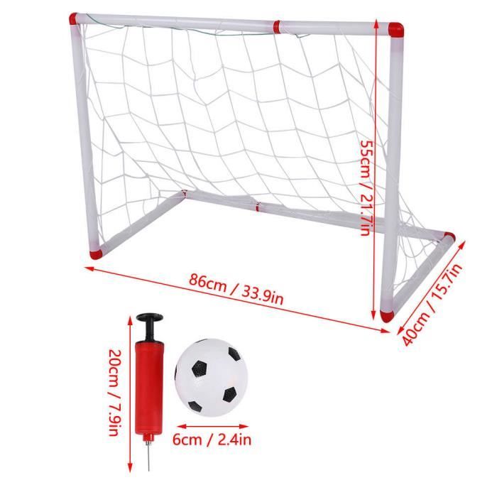 20 Clips Filet De Football Blancs - Plastique - Pour Buts, Tennis, Golf