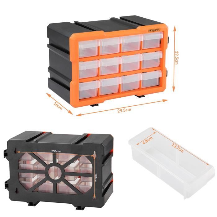 Boîte de rangement en plastique, boîte de rangement couverte, conteneur