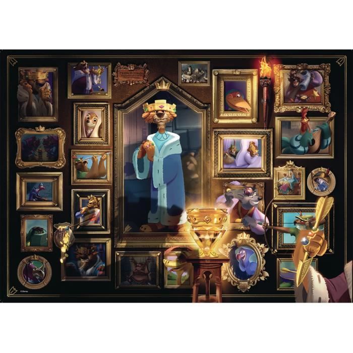 Puzzle 1000 pièces Scar - Collection Disney Villainous - Ravensburger -  Dessins animés et BD - Adulte - Cdiscount Jeux - Jouets