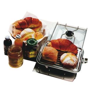 AOLVO en Acier Inoxydable 4 Slice Pliable Réchaud à Pain Grille-Pain Plateau de Cuisson pour Le Camping randonnée AOLVO en Acier Inoxydable 4 Slice Pliable Réchaud à Pain Grille-Pain Plateau de Cuisson pour Le Camping randonnée
