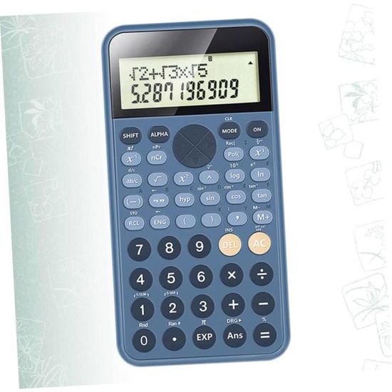 2 Pièces Calculatrice Comptable Calculatrice Comptable Fonction  Calculatrice Collège Calculatrice Calculatrices De Bureau Ca[u1042]