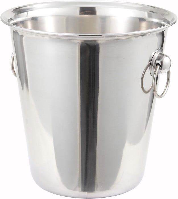 SEAU GLACE ALLEMAND Plaqué Argent Art Déco Géométrique 1930 EUR 59,00