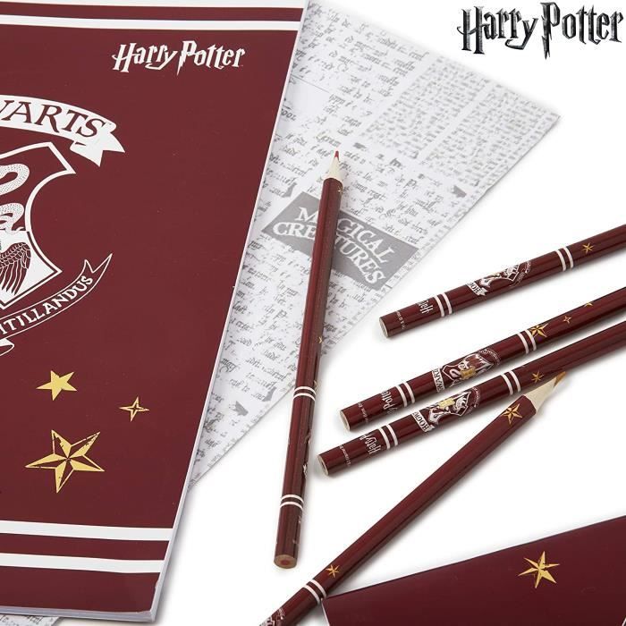 Kits de fournitures scolaires HARRY POTTER Accessoire Scolaire, Fourniture Scolaire Kawaii avec