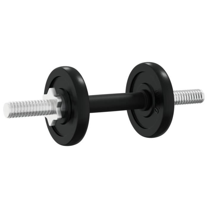 2 Plaques De Poids Fractionné 0,5 Kg – Caoutchouc, Diamètre 35 Mm, Pour Haltères Et Kettlebells, Prise En Main Facile