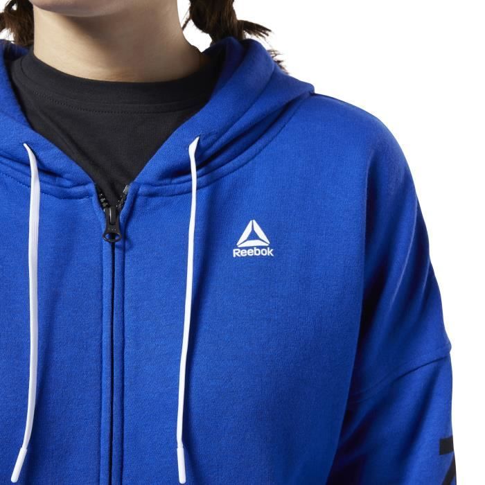 Sweat reebok femme bleu sale