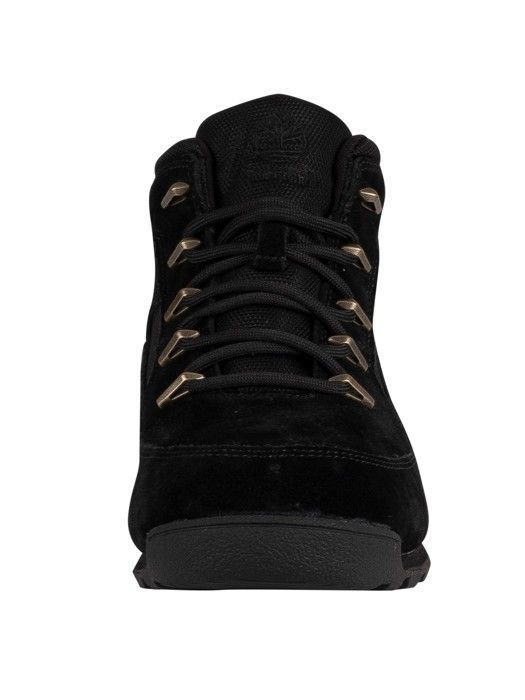 Bottes Homme Timberland Euro Rock Mid Hiker en Daim Noir Lacets
