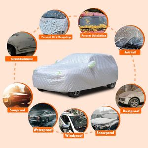 Navaris Bâche de Protection Voiture Housse Anti-Grêle Taille M pour