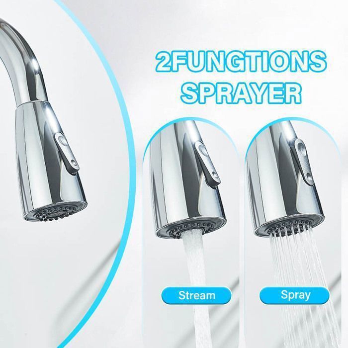 Bec Pulvérisateur LED Pivotant 360° - Change De Couleur Avec La Température De L'eau (bleu, Vert, Rouge) - Alimentation Par Eau, Sans Pile - Filetage G4/3