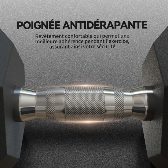 Conjunto de 8 halteres, 4 pares de 0,5 kg, 1 kg, 1,5 kg, 2 kg e caixa Águas Sant Conjunto de 8 halteres, 4 pares de 0,5 kg, 1 kg, 1,5 kg, 2 kg e caixa Águas Sant