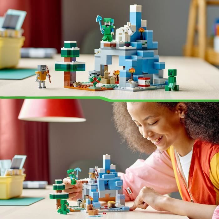 Lego 21172 Minecraft Le portail en ruine Jouet pour Fille et Garçon de 8 ans  avec Figurines de Steve et Wither Squelette - Comparer avec