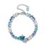 Vi.yo Simple Design Argent Plaqu/é Bracelets Parfait Cadeau Bracelets Accessoires pour Hommes Femmes