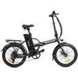 Vélo électrique - Work - VELOBECANE - 40km autonomie - 7 vitesses- 20 pouces-0