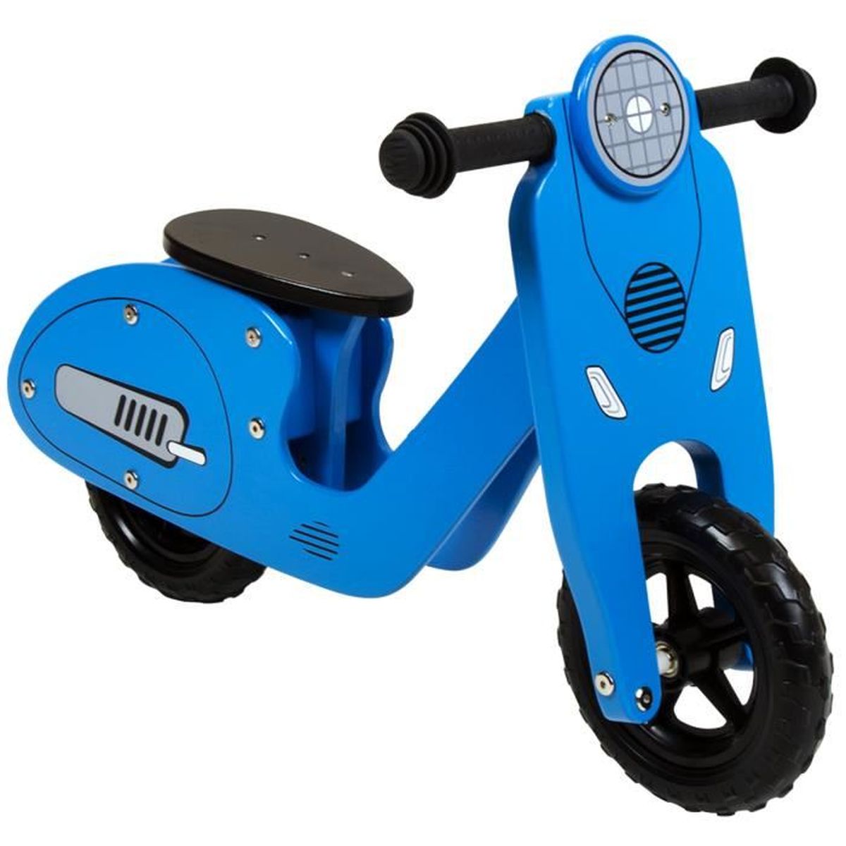 Draisienne En Bois Style Vespa Velo D Equilibre Premier Velo Enfant Bleu Achat Vente Draisienne Cdiscount