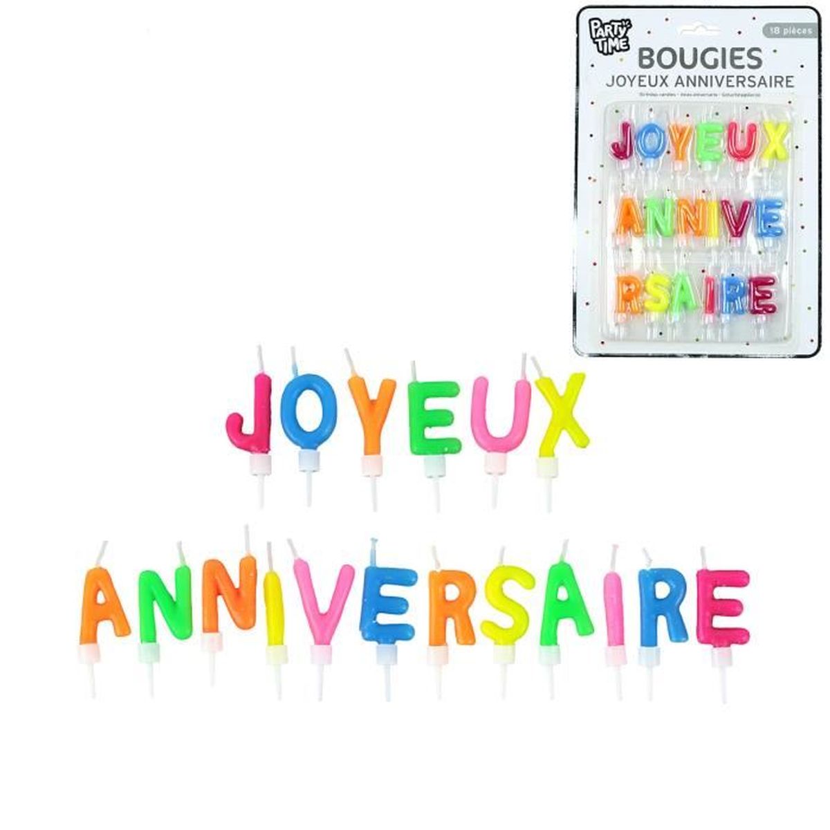 Bougies Pour Gateau Joyeux Anniversaire Colorees Cdiscount Maison Bougies Pour Gateau Joyeux Anniversaire Colorees Cdiscount Maison