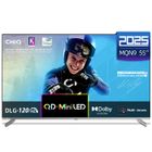 CHiQ M55QN9G Téléviseur 55 Pouces Smart TV 4K Mini QLED Google TV 60Hz, DLG 120Hz, HDR10 Assistant Google & Chromecast intégrés
