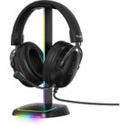Support casque gamer - The G-Lab - K-STAND-NEON RGB - Filaire - Éclairage RGB - Noir