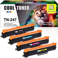 Cool Toner Compatible TN247 TN-247 TN-243 TN243 Cartouches de Toner pour Brother DCP-L3550CDW MFC-L3750CDW MFC-L3770CDW HL-L3210C