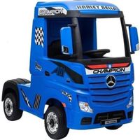 Camion électrique 2 x 12V Mercedes Actros Bleu - Pack Luxe