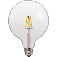 Ampoule LED E27 G125 6.5W Filament - SILAMP - Blanc Neutre 4000K - 5500K - Design original