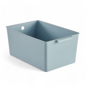 Lot de 6 paniers Tout Usage 1,8 l (Verts,25 x 16 x 7 cm)[~1229
