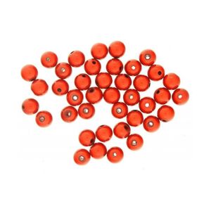 100 x 8 mm ou 6 mm Brillant Acrylique Rond Mixte Couleur Vive Lustre Perles