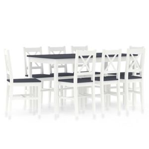 Table Extensible Mustang Noir Laque Achat Vente Table A Manger