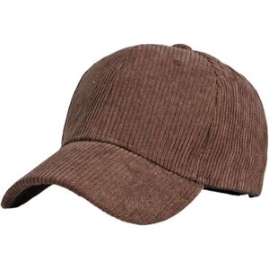 Cassican - Casquette Baseball En Velours - Tabac Tabac Homme