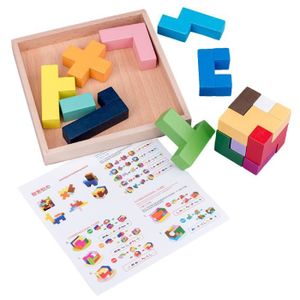 PUZZLE Puzzle Tangram 3D Tetris Building Block - Jouet éd