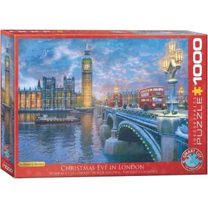 PUZZLE 6000-0916 Puzzle Réveillon De Noël À Londres (1000