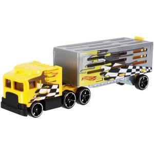 Hot Wheels Super Transporteur Extensible, piste camion pour ranger jusqu'à  20 véhicules, 3 voitures incluses, emballage fermé, jouet pour enfant,  HGH33 : : Jeux et Jouets