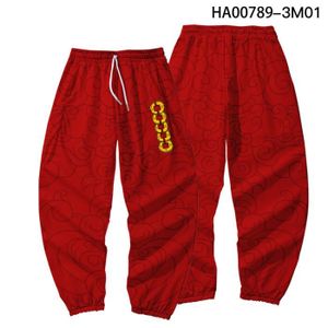 Sweatpants with logo Rouge Taille: M Miinto Homme Vêtements Pantalons & Jeans Pantalons Joggings Homme 