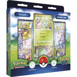CARTE A COLLECTIONNER PKM Pokemon GO Pin Box allemand Dimensions : 17,8 