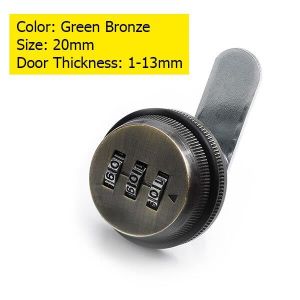 CADENAS CADENAS,Green Bronze 20mm--NAIERDI serrure à camér