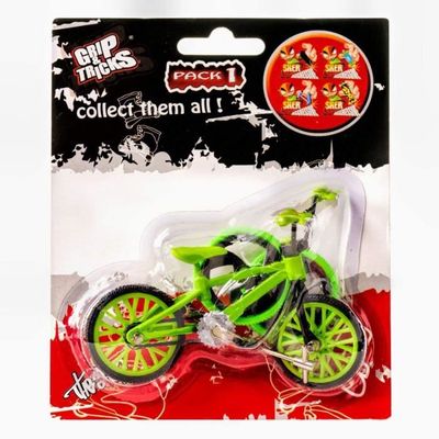 Vélo de Finger Rétro Miniature 1:10 - 51 Pièces Mini Vélo Doigt DIY avec Pompe et Mallette pour Enfants et Décoration de Bureau