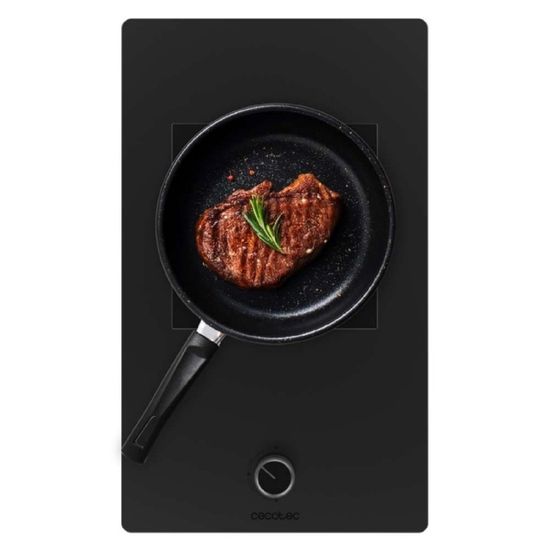 Plaque De Cuisson Gaz Cecotec 5 Foyers – Inox, 10,4 KW, Foyer Wok Triple Anneau, Sécurité Intégrée