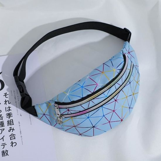 Sac Banane Holographique étanche - Grande Capacité, Unisexe, Pour Festivals Et Voyages