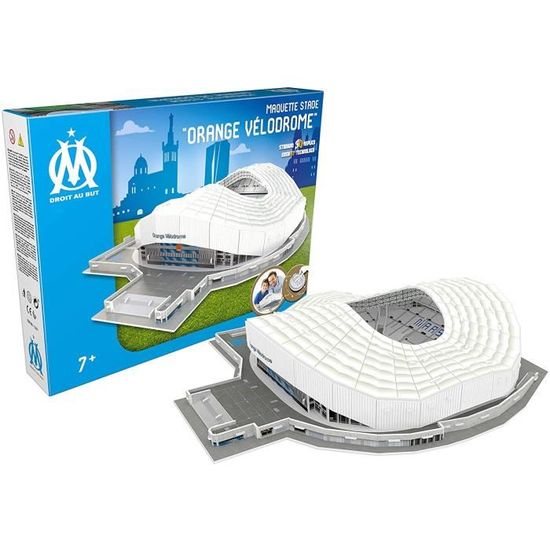 Megableu- Puzzle-Stade 3D Orange Velodrome (Olympique DE Marseille) avec  LED, 678266160 - Cdiscount Jeux - Jouets