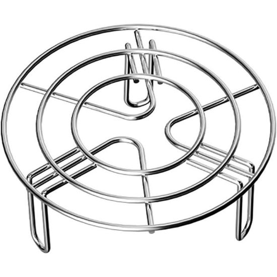 Grille Vapeur Ronde En Inox 304 - Diamètre 31 Cm - Pour Autocuiseur, Casserole, Cuisson Saine