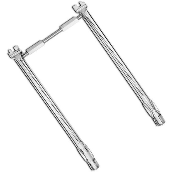 Brûleur Gril Acier Inoxydable Denmay 45.7 Cm Pour Weber Spirit E-210/E-220/S-210/S-220