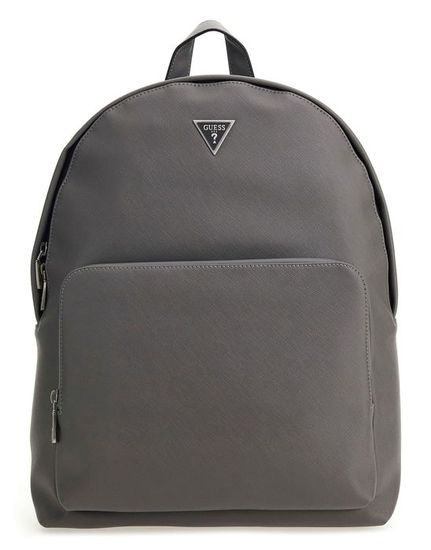 GUESS Sac à dos gris pour homme Certosa Smart Compact Backpack Gray