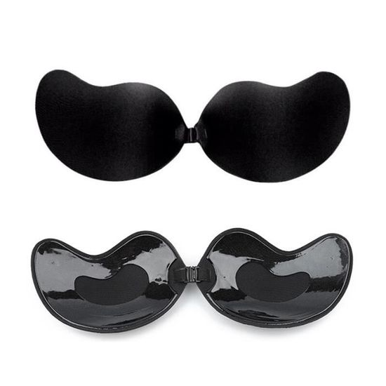Lot De 2 Soutiens-gorge Adhésifs Sans Bretelles - Push-up, Réutilisables, Invisible Sous Les Vêtements