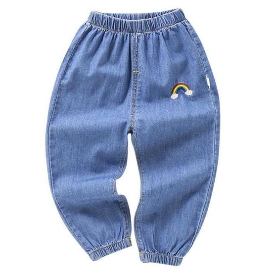 Pantalon Reformation Taille Élastique Noir XXS - Imprimé Bande Dessinée
