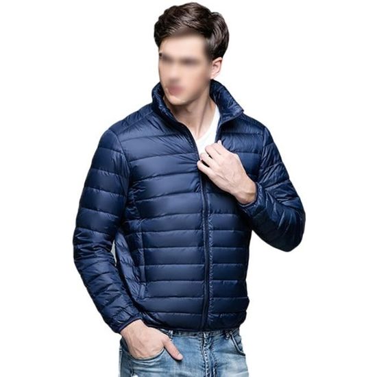 Doudoune Ultra L g re Homme Courte Duvet Col Rester Chaud