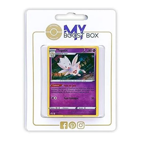 Coffret De 10 Cartes Pokémon Françaises - Crocorible 113/195 Holo Reverse - Tempête Argentée